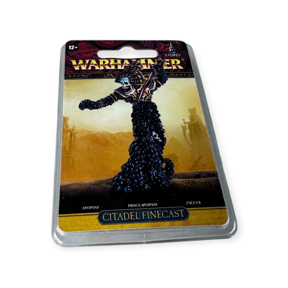 Warhammer PRINCE APOPHAS Citadel Finecast Sealed and New Tomb King
